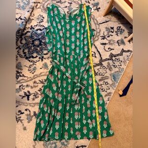 Boden Green and Pink Floral Dress